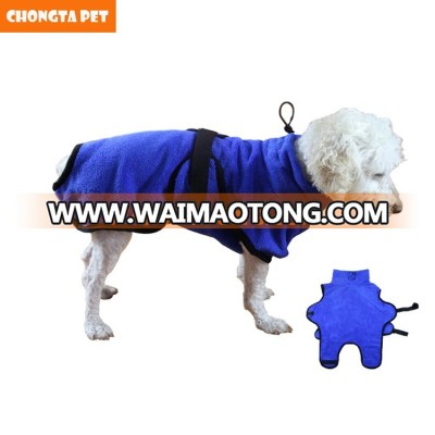 superfine fiber dog bathrobe wholesale dog clothes quick dry